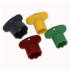 09-8027 Larsen Supply Co. Inc. 4pc Aerator Key Asst -09-8027