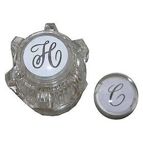 Larsen Supply Co. Inc. Hc-246 Moen Clear Twin Faucet Handle -hc-246
