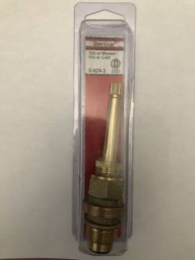 S-924-3 Larsen Supply Co. Inc. #s-924-3 Ster 5223 H/c Shower Stem No - New S-924-3 Larsen Supply Co. Inc. #s-924-3 Ster 5223 H/c Shower Stem No - New