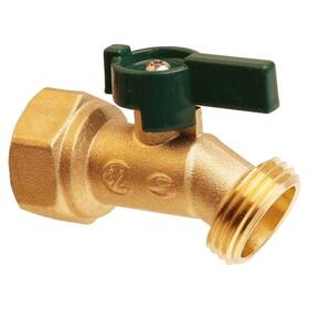 Manufacturer Varies 6pdz8 Hose Bibb Quarter Turn 3/4in Brass