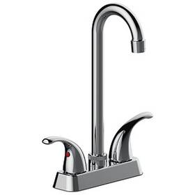 Matco-norca Opl-320c Matco-norca 4 Inch Bar Faucet 2 Handle Chrome Finish