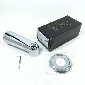 Mirabelle 25944 7 Inch Tub Spout With Diverter Model Mirts96cp Polished Chrome