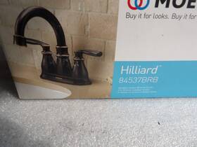 Moen 84537brb Hilliard Bathroom Faucet Bronze 2 Handle High Arc