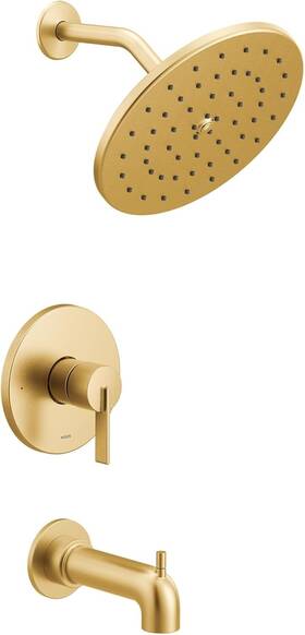 Moen Ut3363bg Cia Tub/shower Trim Package With Single Function Shower Head -