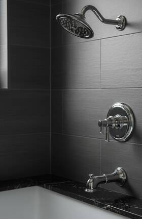Moen Ut4313ep Chrome M-core 4 Series Eco-performance Tub And Shower Trim Kit