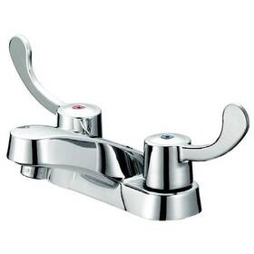 Mueller Industries 222-311bw B&k 1.2 Gpm Polished Chrome Bathtub Faucet 2 Handles Pop-up Drain