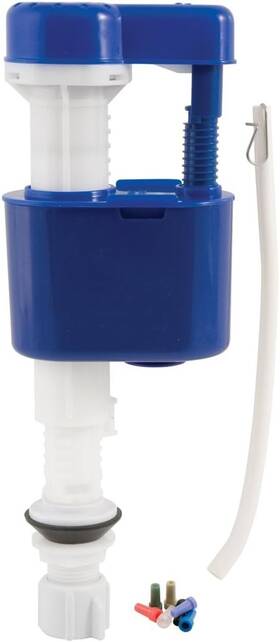 Plumb Craft 7030911 Adjustable Quick Shut Off Perfect Flush Anti Siphon Toilet White