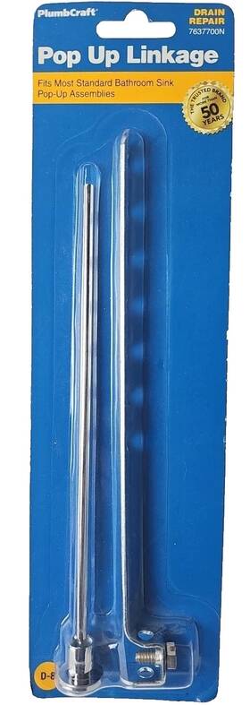 Plumb Craft 76-377 Pop Up Linkage Set Rod Assembly Sink Drain Repair - Plumbcraft Waxman