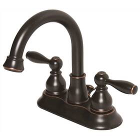 Premier Commercial 076335268095 Muir 4 Inch Centerset 2-handle High-arc Bathroom Faucet Oil Rubbed Bronze