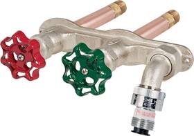 Prier Products C-108d04 1/2 Inch Mpt X Sweat Handle-operated Hot - Nickel