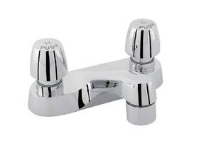 Proflo Pfxm334 1.2 Gpm Deck Mounted Double Handle Metering Faucet - Chrome