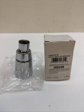 Proplus 5414-07 1-spray 1/2 Inch Showerhead All Metal In Chrome
