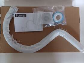 Purelux Pj1611 High Arc Shower Arm Water Outlet With Gasket Flange 17 Inches