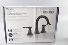 R76257-4d-2bz Kohler Worth Widespread Faucet Oil Rubbed Bronze Finish R76257-4d-2bz Kohler Worth Widespread Faucet Oil Rubbed Bronze Finish