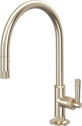 Rohl Mb7930lmstn-2 Graceline 1.8 Gpm Single Hole Kitchen Faucet -mb7930lmstn-2 - Satin Nickel