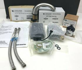 Rubbermaid Commercial 1903294 Milano Restroom Auto Sensor Faucet Single Sati Nickel Afct Mv-hc-sat Rcp