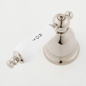 Signature Hardware 037873924607 Rl-818lms-pn-lead Free Victorian Gooseneck Lavatory Faucet