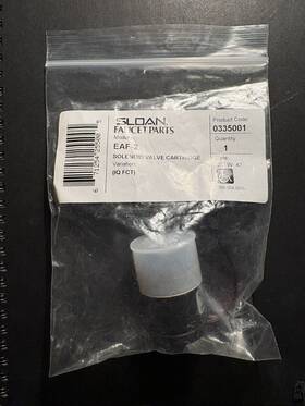 Sloan 0335001 Eaf-2 Solenoid Valve Cartridge Product Code