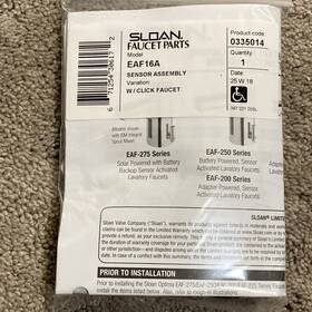 0335014 Sloan Eaf 16a Sensor Assembly 0335014 Sloan Eaf 16a Sensor Assembly