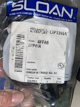 Sloan 0362051 Optima Sensor 4ffa6
