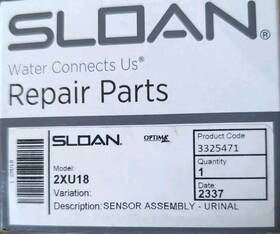 Sloan 2xu18 Electric Module For Urinal - Product Code 3325471