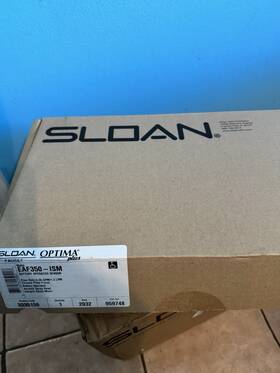 Sloan 3335159 Eaf350-ism Optima Battery-powered Deck-mounted Ir Sensor Faucet