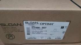 Sloan 3365247bt Etf600-bdt Optima Chrome Sensor Faucet