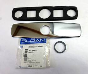 Sloan 671254331365 Sfp-22-a Sfp21 8 Inch Trim Plate Single Hole Faucet Chrome