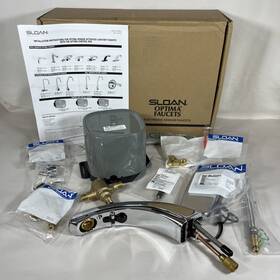 Sloan Ebf187-4-bdt Ebf-187-4-bdt Optima Plus 4 Inch Centerset Faucet Sensor Activated Chrome