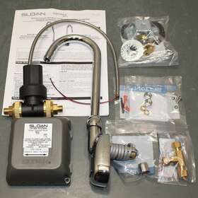 Sloan Ebf550 Optima Bathroom Sink Faucet Motion Sensor Activation Gooseneck