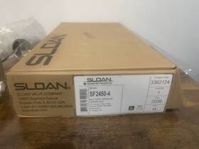 Sloan Sf2450-4 New Sensor Faucet Mid Arc Battery Operated Cp Chrome Plate Finish