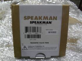 Speakman Cpt-1183 Transfer Valve Trim Chrome