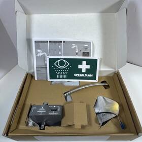 Speakman Sef-18100 Eyesaver Battery Powered Sensor Eyewash Faucet New