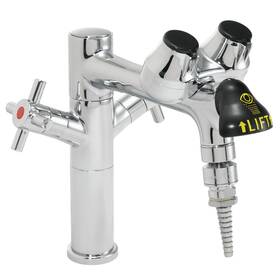 Speakman Sef-1850-8-st Eyesaver 1.5 Gpm 1 Hole Laboratory Faucet - Chrome