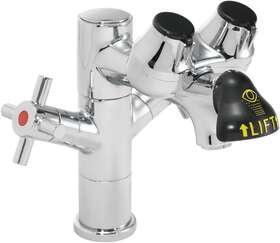 Speakman Sef-1850-na Eyesaver Single-post Laboratory Faucet With Integrated Emer
