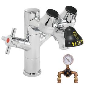 Sef-1850-tw Speakman Eyesaver Single Post Laboratory Faucet - Chrome Sef-1850-tw Speakman Eyesaver Single Post Laboratory Faucet - Chrome