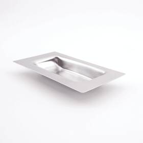 Sugatsune Es-611/wo 1/2 Inch Ss Recessed Flush Pull Satin Finish