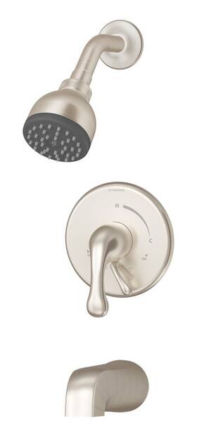 Symmons S-6602-1.5-trm-stn 1.5 Gpm T&s Trim Stainless Steel Inch Shower Valve