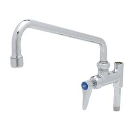 B-0156-cr T&s Add On Faucet Cerama Cartridge 12 Inch Nozzle Lever Handle Mz44 B-0156-cr T&s Add On Faucet Cerama Cartridge 12 Inch Nozzle Lever Handle Mz44