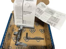 T&s B-0157 T&s Brass Add-on Faucet B-0155 B-0156 Pre-rinse Commercial Chrome