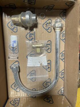 B-0546-133x-aer T&s New Brass Swivel Gooseneck With 2.2 Gpm Aerator B-0546-133x-aer T&s New Brass Swivel Gooseneck With 2.2 Gpm Aerator