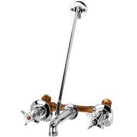 B-0697 T&s Service Sink Fitting With Concealed Bypass Mixing Valve Wall Brace B-0697 T&s Service Sink Fitting With Concealed Bypass Mixing Valve Wall Brace