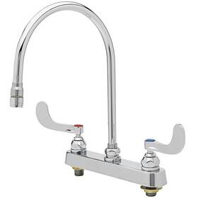 T&s B-1120-135x-wh4 T&s Deck Mounted Workboard Faucet