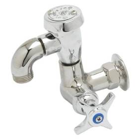T&s B-2301 T&s Brass Sill Faucet Single Hole Polished Chrome With Vacuum Breaker