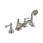 T4797-sslhp H697ss R4707 Delta Roman Tub Faucet Hand Shower Matching Handles Plumbing Assbly
