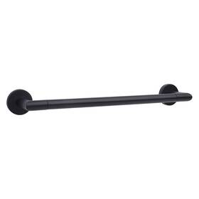 Taymor 04-2824blk Towel Bar Ss Zinc 28 In Overall W 437t38