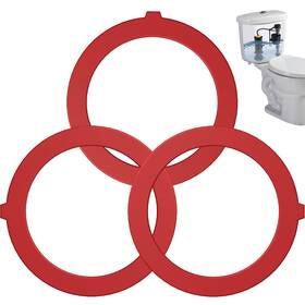 Ullnosoo Rf0a0416a-3 Flush Valve Seal For Kohler 3 Pack Upgraded Silicone Material Red
