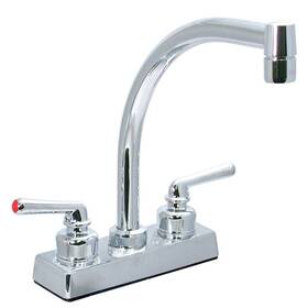 Valterra Pf211307 Phoenix Ledge-mount 4 Inch Kitchen Faucet - High Arc Tubular