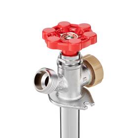 Vevor 197988905714 12 Inch Frost-proof Sillcock 1/2 Push Fit And 3/4 Hose Thread Anti-siphon