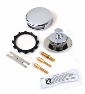 Watco 948700-pp-cp-g-3p-c Universal Bathtub Stopper 1/2 Inch Chrome Push Pull